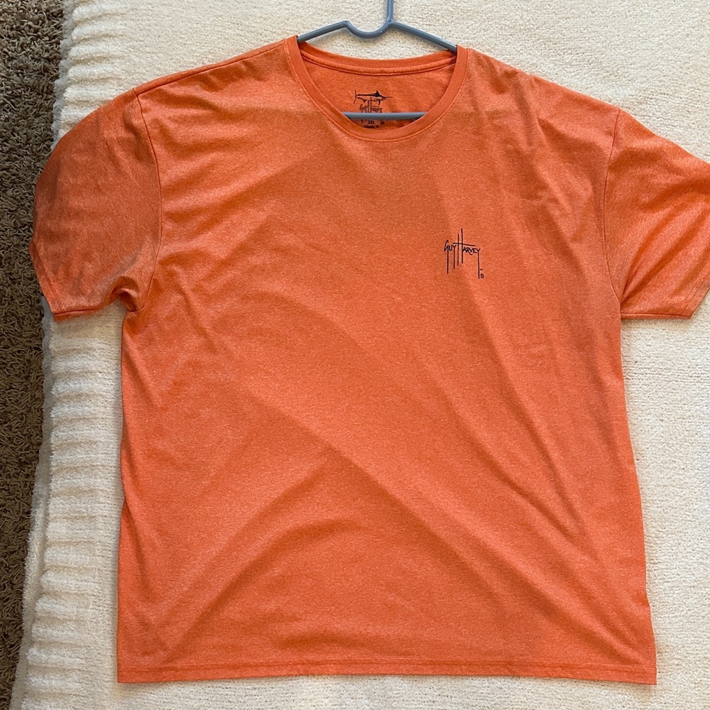 Guy Harvey Vibrant Orange Tee